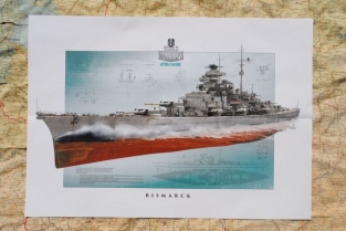 Italeri 46501 BISMARCK German Kriegsmarine Battleship